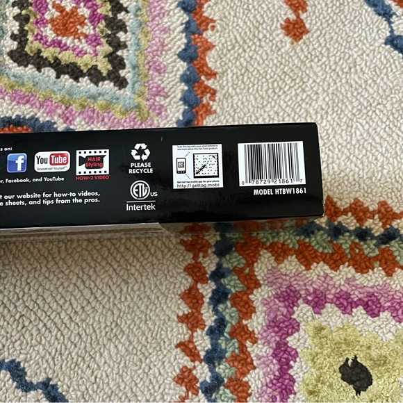 NIBHot Tools Nanoceramic Curling Aron - Picture 3 of 3